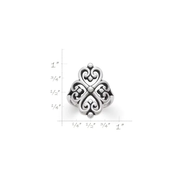 James Avery Artisan Jewelry Rings-Adorned Hearts Ring