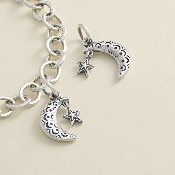 James Avery Artisan Jewelry Charms-Adorned Starry Night Charm