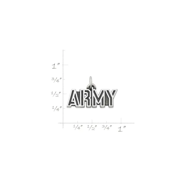 James Avery Artisan Jewelry Charms-Army Charm