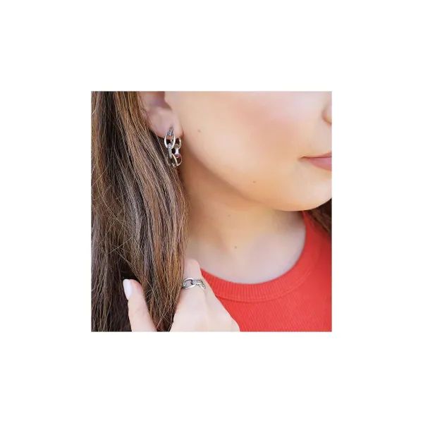 James Avery Artisan Jewelry Rings-Beaded Connected Links Ring