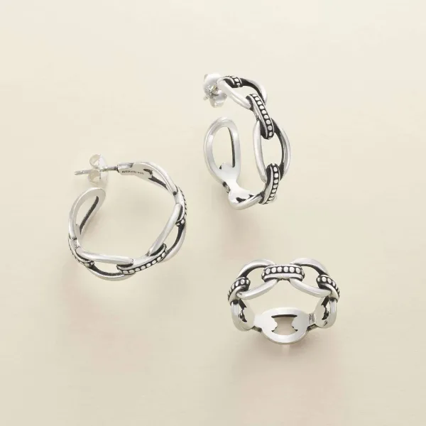 James Avery Artisan Jewelry Rings-Beaded Connected Links Ring