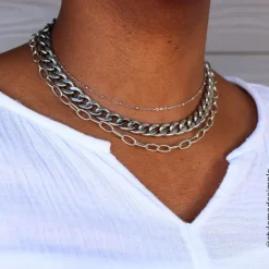 James Avery Artisan Jewelry Necklaces And Chains-Bold Curb Chain Toggle Necklace