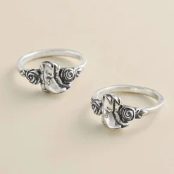 James Avery Artisan Jewelry Rings-Boots And Blooms Ring