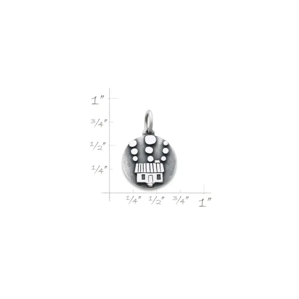 James Avery Artisan Jewelry Charms-Bubble Inn Cabin Charm