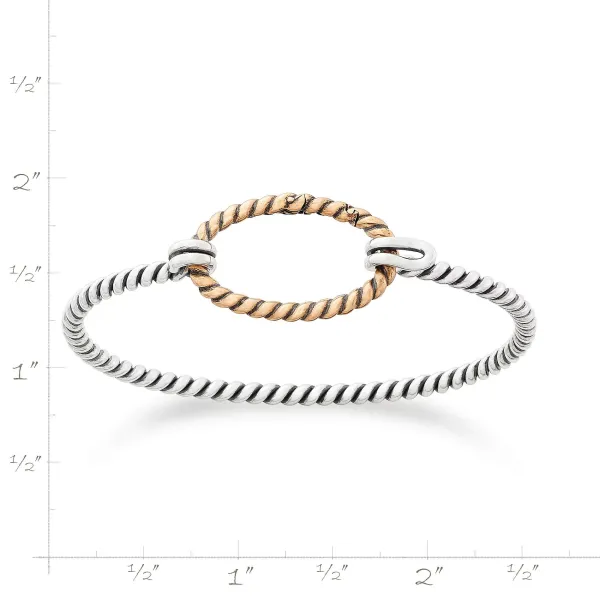 James Avery Artisan Jewelry Bracelets-Changeable Twisted Wire Hook-On Bracelet