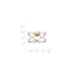 James Avery Artisan Jewelry Rings-Cross Your Heart Ring