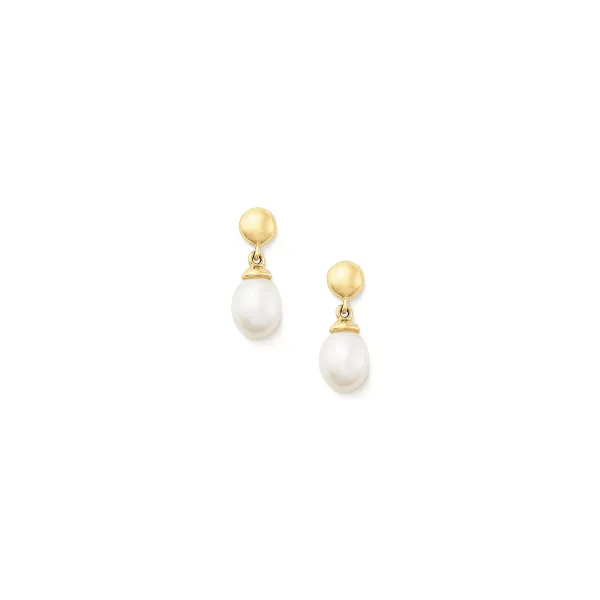 James Avery Artisan Jewelry Earrings-Cultured Pearl Teardrop Earrings