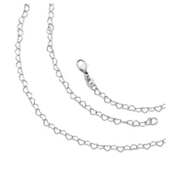 James Avery Artisan Jewelry Necklaces And Chains-Delicate Connected Hearts Chain