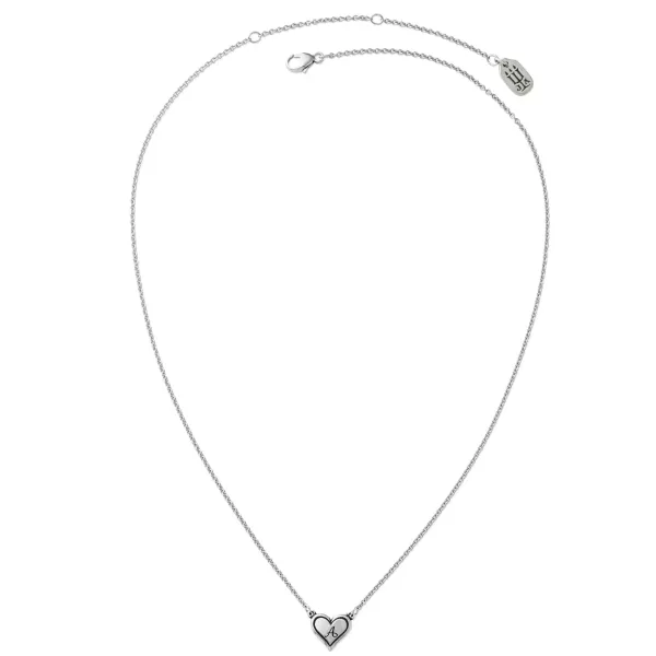 James Avery Artisan Jewelry Necklaces And Chains-Delicate Heart Initial Necklace