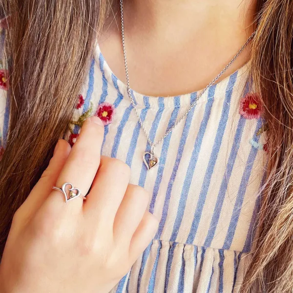 James Avery Artisan Jewelry Charms-Delicate Joy Of My Heart Charm