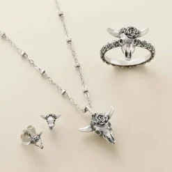 James Avery Artisan Jewelry Charms-Desert Rose Charm