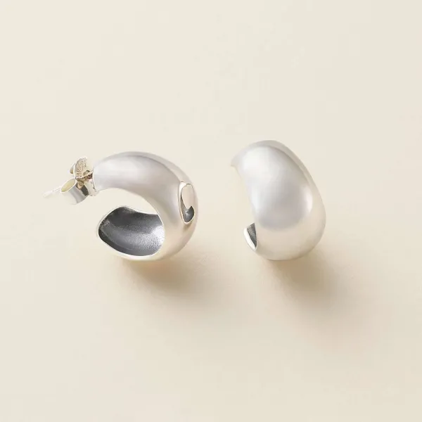 James Avery Artisan Jewelry Earrings-Domed Hoops