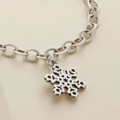 James Avery Artisan Jewelry Charms-Dutch Snowflake Charm