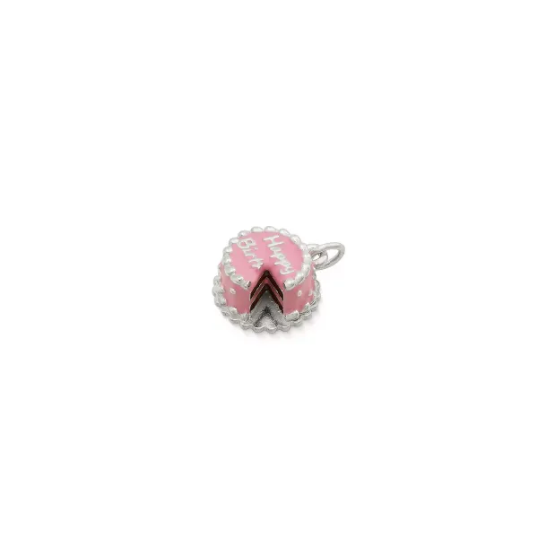 James Avery Artisan Jewelry Charms-Enamel Birthday Cake Charm