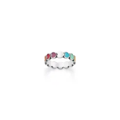 James Avery Artisan Jewelry Rings-Enamel Connected Hearts Ring