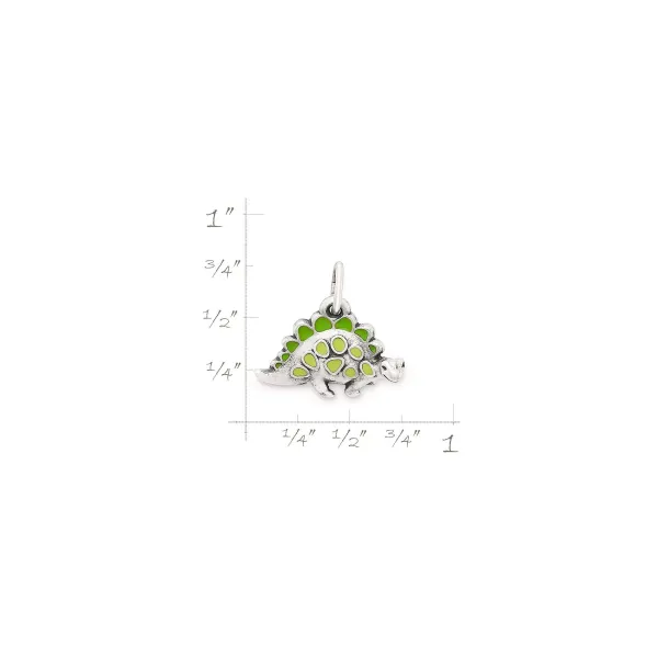 James Avery Artisan Jewelry Charms-Enamel Dinosaur Charm