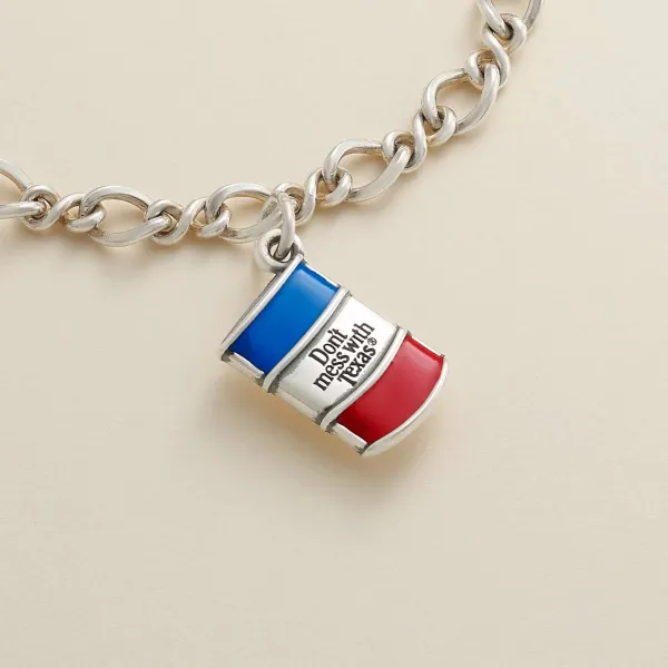 James Avery Artisan Jewelry Charms-Enamel Don'T Mess With Texas Charm