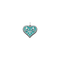James Avery Artisan Jewelry Charms-Enamel Hearts In Bloom Charm