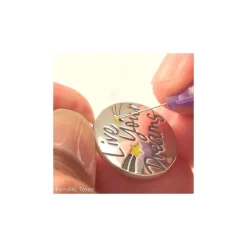James Avery Artisan Jewelry Charms-Enamel Live Your Dreams Charm