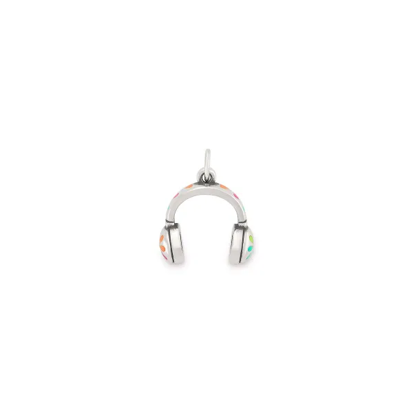 James Avery Artisan Jewelry Charms-Enamel Love My Headphones Charm