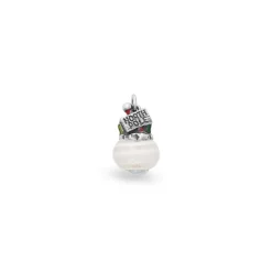 James Avery Artisan Jewelry Charms-Enamel North Pole Art Glass Charm