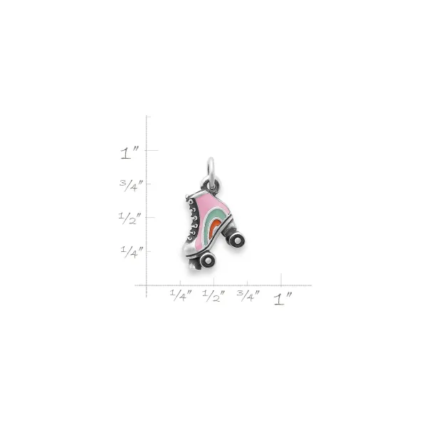 James Avery Artisan Jewelry Charms-Enamel Roller Skate Charm