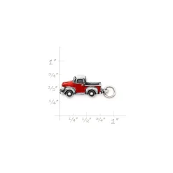 James Avery Artisan Jewelry Charms-Enamel Vintage Truck Charm