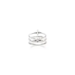 James Avery Artisan Jewelry Rings-Faith And Love Ring Set