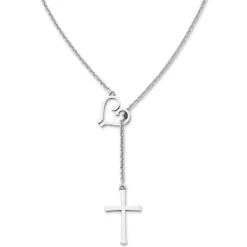 James Avery Artisan Jewelry Necklaces And Chains-Faith, Hope And Love Lariat Necklace