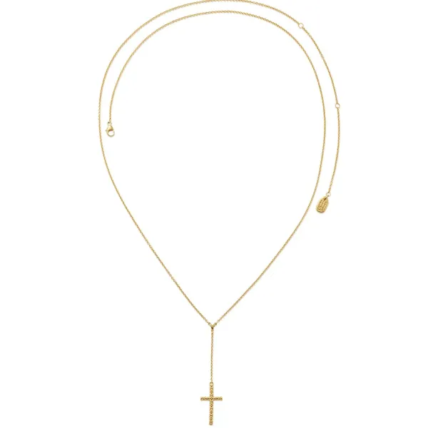 James Avery Artisan Jewelry Necklaces And Chains-Floral Latin Cross Necklace