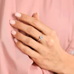 James Avery Artisan Jewelry Rings-Footprint And Hearts Ring