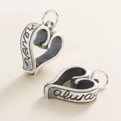 James Avery Artisan Jewelry Charms-Forever And Always Heart Charm
