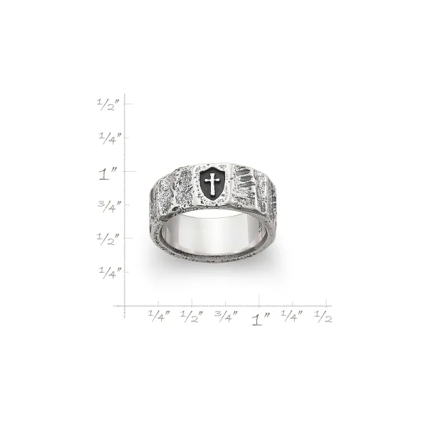 James Avery Artisan Jewelry Rings-Forged Faith, Hope And Love Ring