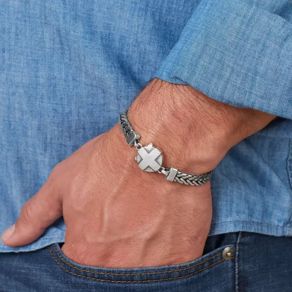 James Avery Artisan Jewelry Bracelets-Forged In Faith Link Bracelet