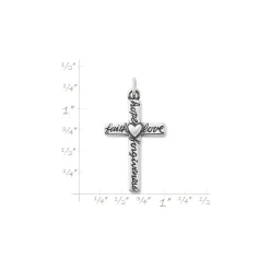 James Avery Artisan Jewelry Charms-From The Heart Cross Pendant