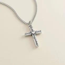 James Avery Artisan Jewelry Charms-From The Heart Cross Pendant