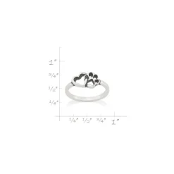 James Avery Artisan Jewelry Rings-Furry Friends Heart Ring