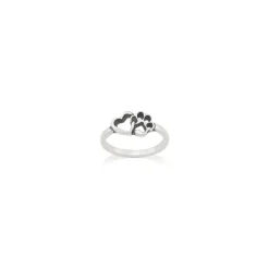 James Avery Artisan Jewelry Rings-Furry Friends Heart Ring