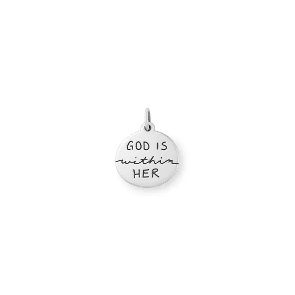 James Avery Artisan Jewelry Charms-God Is Within Her Charm