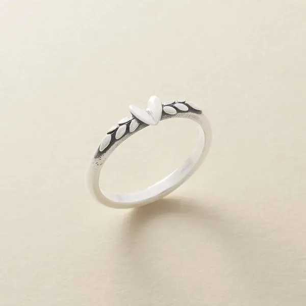 James Avery Artisan Jewelry Rings-Heart And Vine Ring