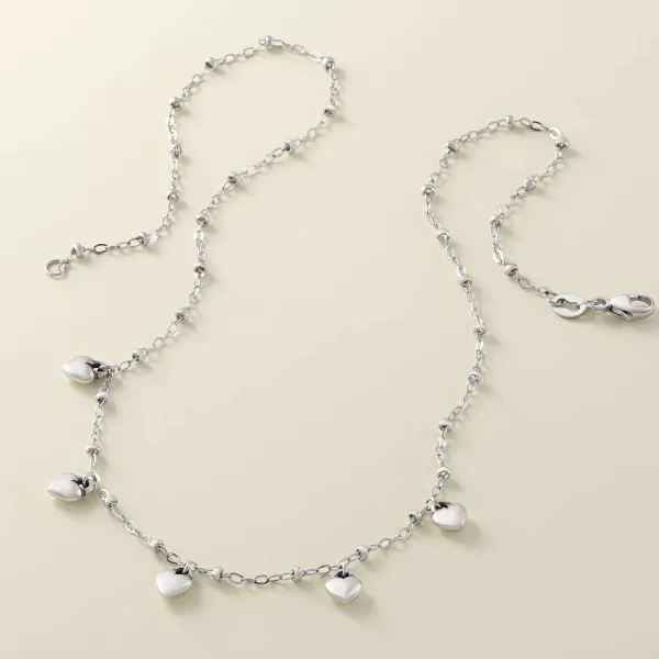 James Avery Artisan Jewelry Necklaces And Chains-Heart Drops Necklace