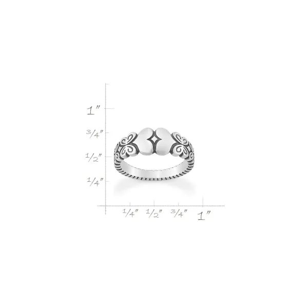 James Avery Artisan Jewelry Rings-Hearts And Butterflies Ring
