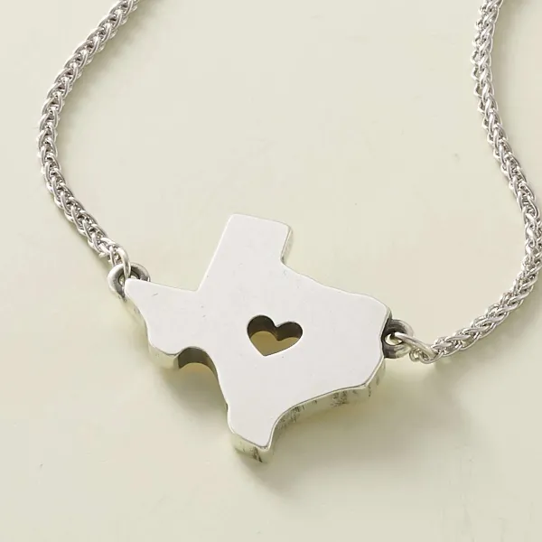 James Avery Artisan Jewelry Necklaces And Chains-I Love Texas Necklace