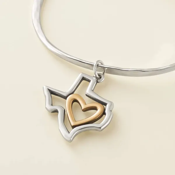 James Avery Artisan Jewelry Pendants-I Love Texas Pendant