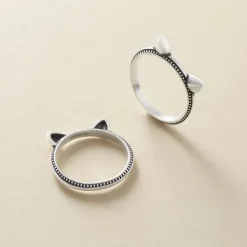 James Avery Artisan Jewelry Rings-Kitten Ears Ring