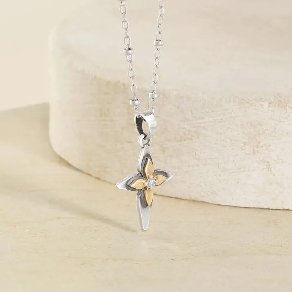 James Avery Artisan Jewelry Pendants-Light Of Christ Cross Pendant