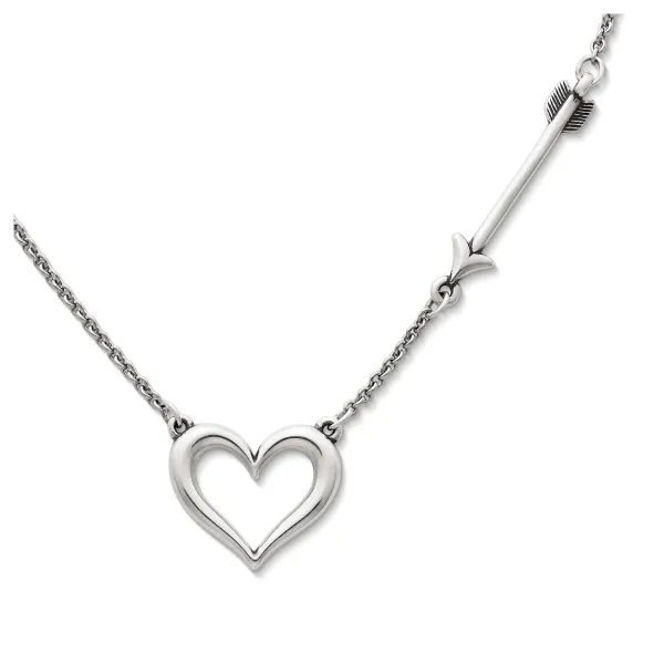James Avery Artisan Jewelry Necklaces And Chains-Love Struck Heart Necklace