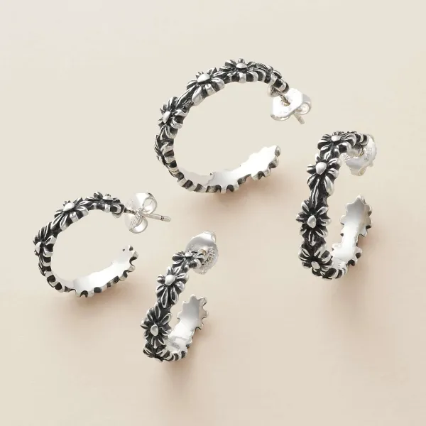 James Avery Artisan Jewelry Earrings-Margarita Hoops