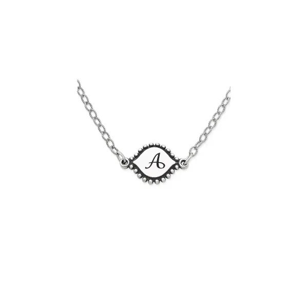 James Avery Artisan Jewelry Necklaces And Chains-Memoir Initial Necklace