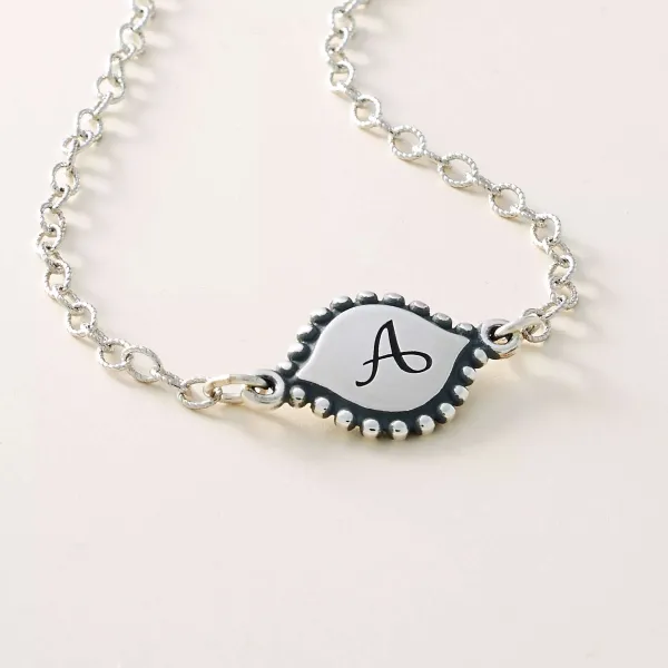 James Avery Artisan Jewelry Necklaces And Chains-Memoir Initial Necklace